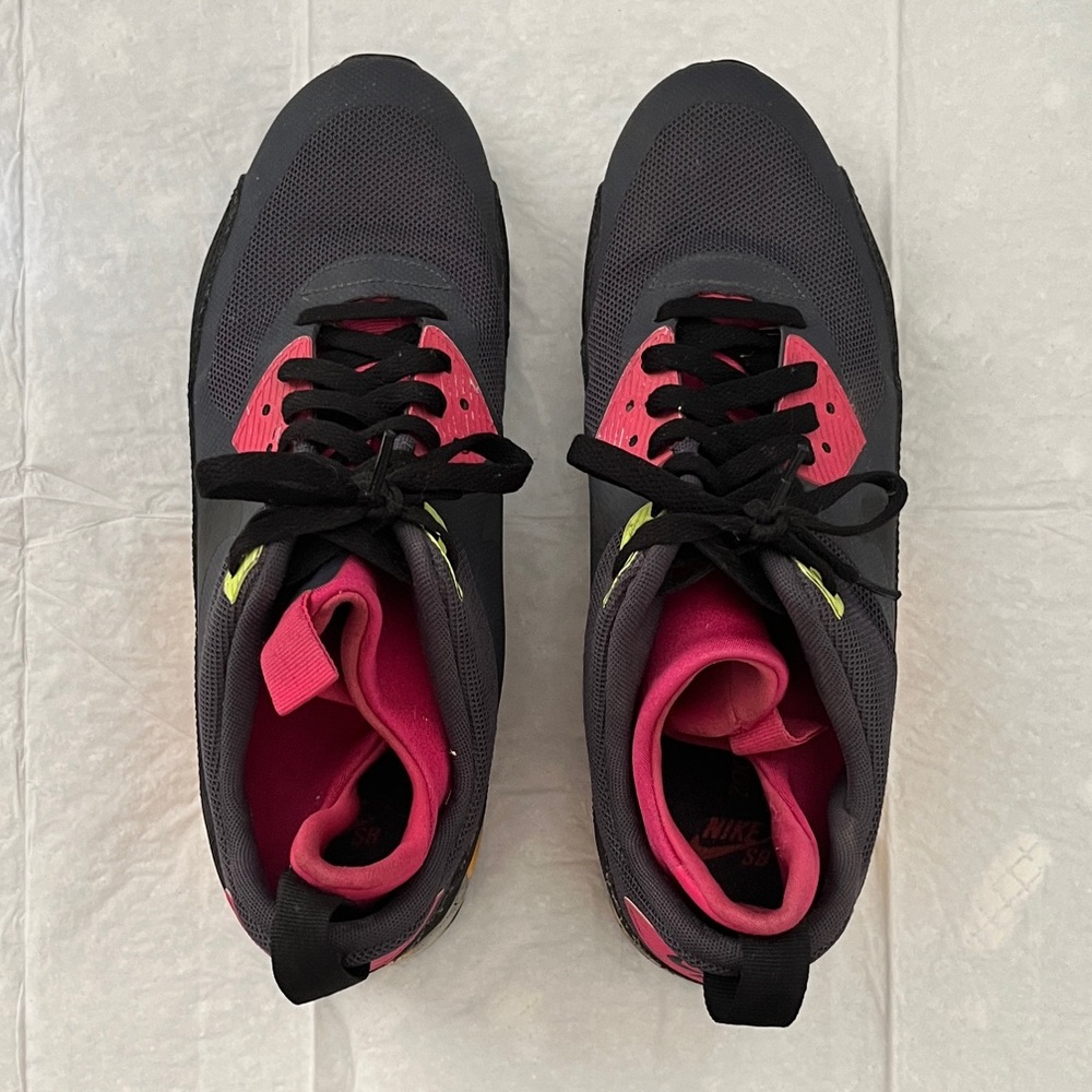 Nike Air Max 90 Sneakerboots NS - Gridiron/Black-Pink
